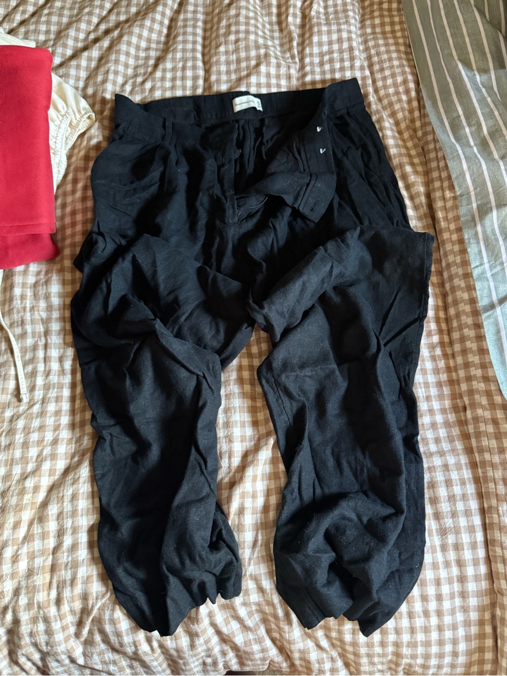Abercrombie & Fitch Black Women's Casual Trousers